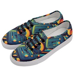 Abstract Pattern Background Women s Classic Low Top Sneakers by Ravend