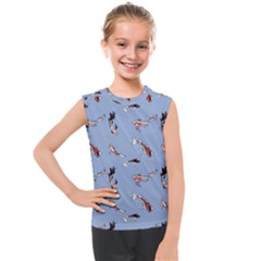 Koi! Kids  Mesh Tank Top by fructosebat