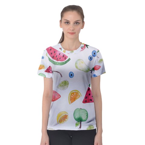 Fruit! Women s Sport Mesh Tee by fructosebat