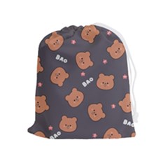 Bears! Drawstring Pouch (xl) by fructosebat