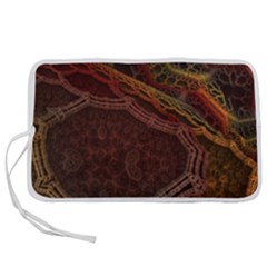 Fractal Pattern Geometric Pattern Pen Storage Case (s) by Ravend