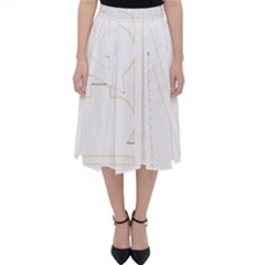 Abstract T- Shirt Model 31 T- Shirt Classic Midi Skirt by maxcute