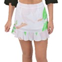 Bird Lover T- Shirtbird T- Shirt (19) Fishtail Mini Chiffon Skirt View1