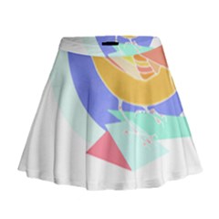 Bird Lover T- Shirtbird T- Shirt (21) Mini Flare Skirt by maxcute