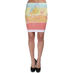 Bird Lover T- Shirtbird T- Shirt (34) Bodycon Skirt by maxcute