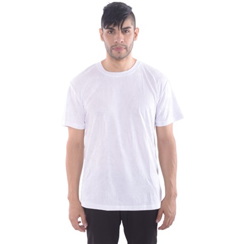 Black And White T- Shirt Forest Pattern T- Shirt Men s Sport Mesh Tee by maxcute