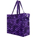 Purple Scales! Canvas Travel Bag View2