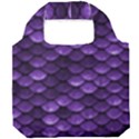 Purple Scales! Foldable Grocery Recycle Bag View1