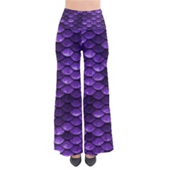 Purple Scales! So Vintage Palazzo Pants by fructosebat