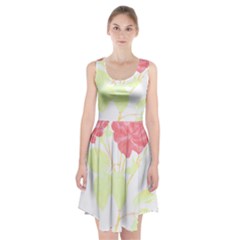 Flowers Art T- Shirtflowers T- Shirt (22) Racerback Midi Dress by maxcute