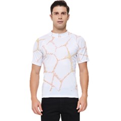 Giraffe T- Shirt Giraffe Spots T- Shirt Men s Short Sleeve Rash Guard by maxcute