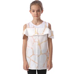 Giraffe T- Shirt Giraffe Spots T- Shirt Fold Over Open Sleeve Top by maxcute