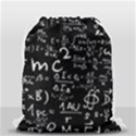 E=mc2 Text Science Albert Einstein Formula Mathematics Physics Drawstring Bag (Small) View2