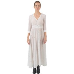 Pattern T- Shirt Religious Vintage Pattern T- Shirt Button Up Boho Maxi Dress by maxcute