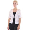 Rattlesnake T- Shirt Rattlesnake Skin T- Shirt Cropped Button Cardigan View1