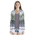 Tropical T- Shirt Tropical Pattern Antler T- Shirt Drape Collar Cardigan View1