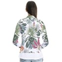 Tropical T- Shirt Tropical Pattern Antler T- Shirt Drape Collar Cardigan View2