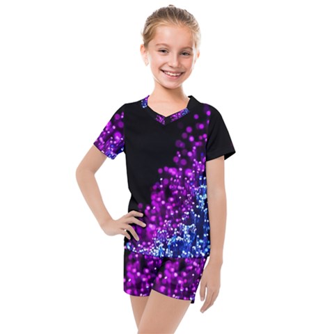 Sparkle Kids  Mesh Tee And Shorts Set by Sparkle