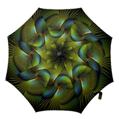 Digitalart  Waves Hook Handle Umbrellas (small) by Sparkle