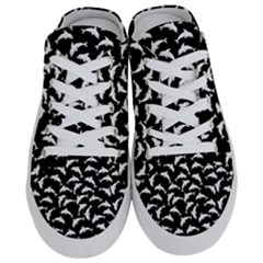 Dolphins Fish Pattern Ocean Sea Fins Aquatic Half Slippers by Jancukart