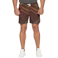Fractal Pattern Geometric Pattern Men s Runner Shorts by danenraven