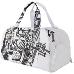 Scarface Movie Traditional Tattoo Burner Gym Duffel Bag by tradlinestyle