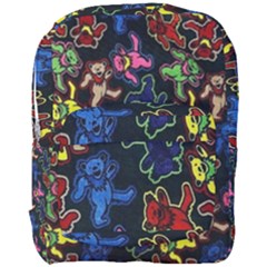 Bears Colors Dead Head Deadhead Grateful Dead Full Print Backpack by Sapixe