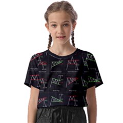 Chart Pattern Kids  Basic Tee by Sapixe