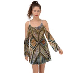 Church Ceiling Mural Architecture Boho Dress by Ravend