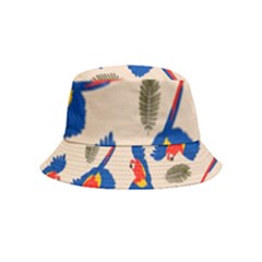 Bird Animals Parrot Pattern Bucket Hat (kids) by Ravend