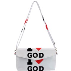 I Love God Removable Strap Clutch Bag by ilovewhateva