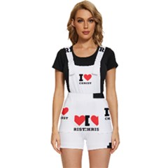 I Love Christ Short Overalls by ilovewhateva