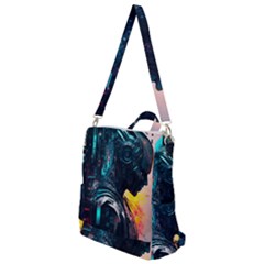 Who Sample Robot Prettyblood Crossbody Backpack by Ravend