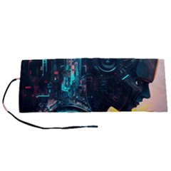 Who Sample Robot Prettyblood Roll Up Canvas Pencil Holder (s) by Ravend