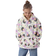 Pattern Pastel Drawing Art Kids  Oversized Hoodie by Uceng