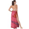 Art Pattern Design Wallpaper Maxi Chiffon Tie-Up Sarong View2