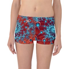 Fractal Pattern Background Boyleg Bikini Bottoms by Uceng