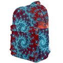 Fractal Pattern Background Classic Backpack View1