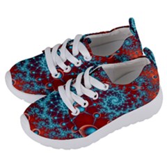 Fractal Pattern Background Kids  Lightweight Sports Shoes by Uceng