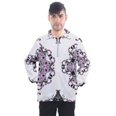 Frame Border Picture Frame Men s Half Zip Pullover by Uceng