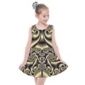 Background Fractal Sample Fantasy Texture Design Kids  Summer Dress View1