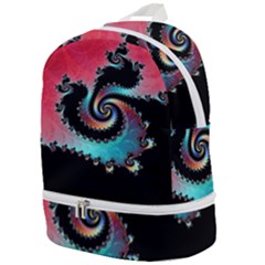 Fractals Abstract Art Digital Art Abstract Art Zip Bottom Backpack by Ravend