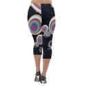 Fractal Math Abstract Abstract Art Digital Art Lightweight Velour Capri Leggings  View2