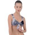 Apple Males Almond Bread Abstract Mathematics Front Tie Bikini Top View1