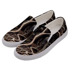 Tree Nature Landscape Forest Men s Canvas Slip Ons by Ravend