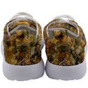Rusty Orange Abstract Surface Kids Athletic Shoes View4