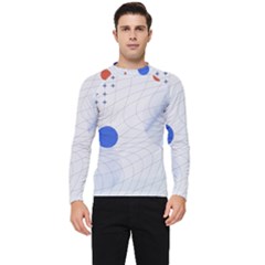 Computer Network Technology Digital Science Fiction Men s Long Sleeve Rash Guard by Ravend