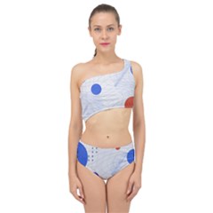 Computer Network Technology Digital Science Fiction Spliced Up Two Piece Swimsuit by Ravend