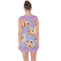 Cookies Chocolate Chips Chocolate Cookies Sweets Lace Up Front Bodycon Dress View2