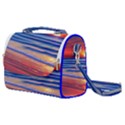 Golden Sunset Over Beach Satchel Shoulder Bag View1